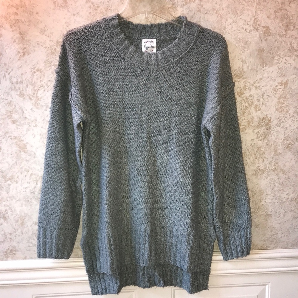 NWT Hippie Rose Sage green sweater size medium